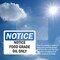 Signmission Food Grade Oil Only, 5 in W x Rectangle, Vinyl Decal OS-2PACK-NS-D-35-L-15697 - alternate 2